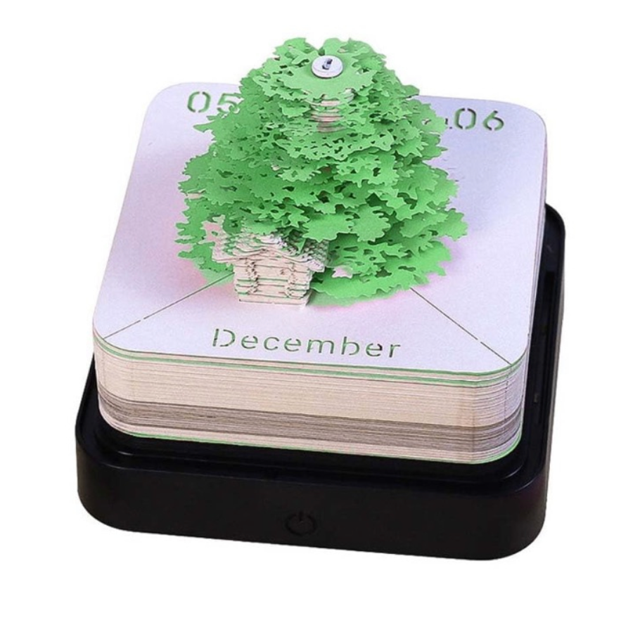 Calendario 3D (Casa del Arbol)